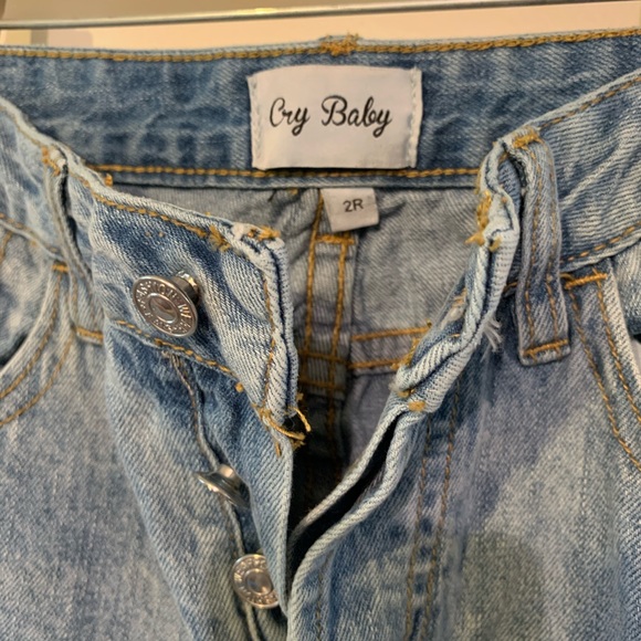 baby mom jeans